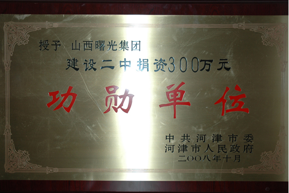 2009年特殊贡献
