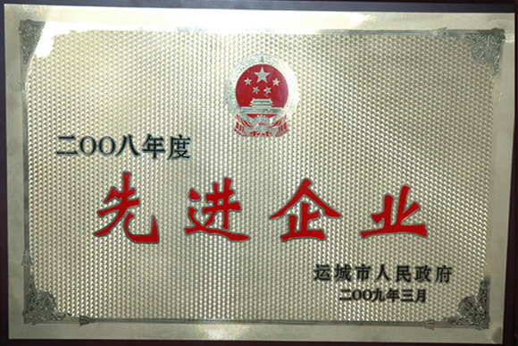 2008年度先进企业